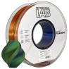 Silk PLA Tri Color orange blue green | Prof. Lab