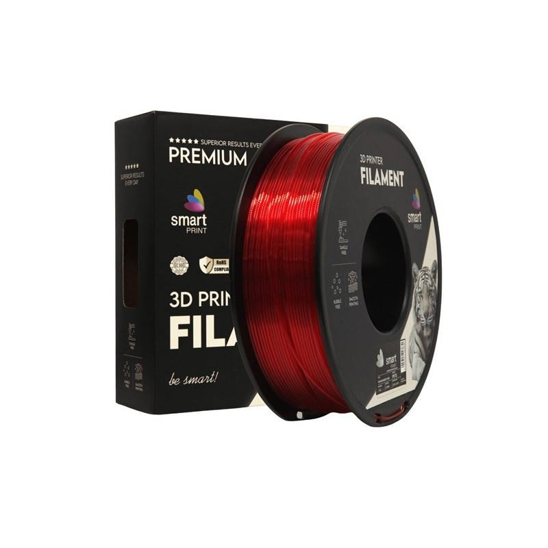 PETG transparent red | Smart Print