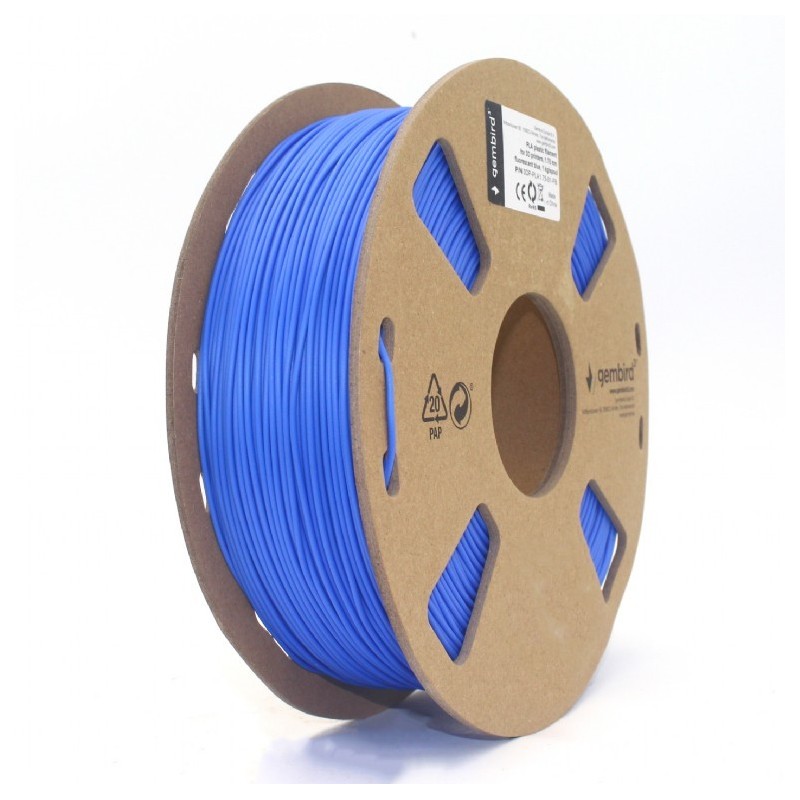 PLA Filament blue fluor, 1.75 mm, 1 kg