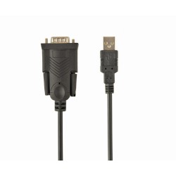 Câble convertisseur USB vers RS‑232 (DB9)