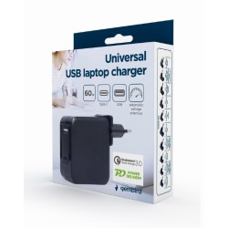 Adaptateur universel USB / USB-C pour ordinateur portable 60W Power Delivery